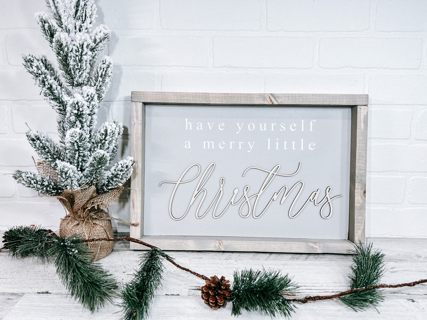 Have Yourself A Merry Little Christmas Small - B-Cozy Home Decor