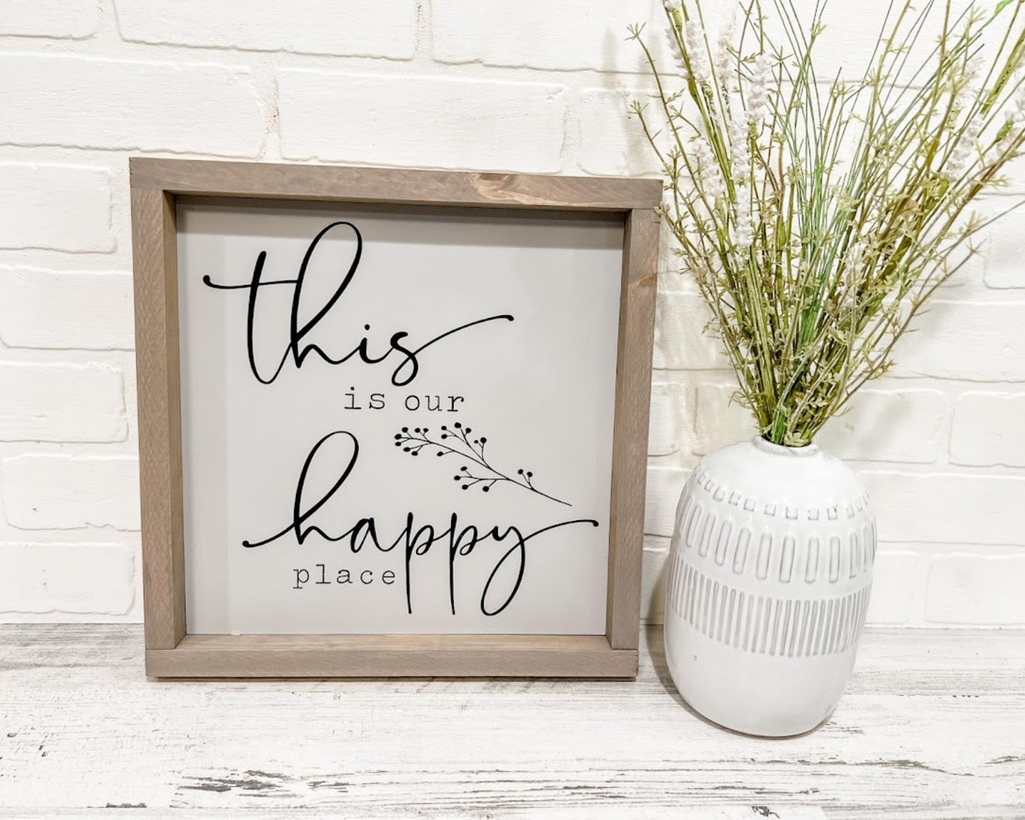This is Our Happy Place - B-Cozy Home Decor