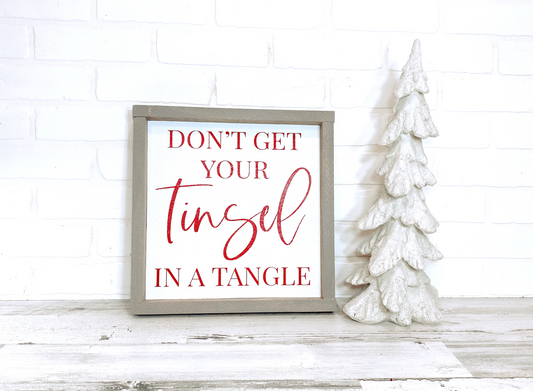 Don't Get Your Tinsel in a Tangle - B-Cozy Home Decor
