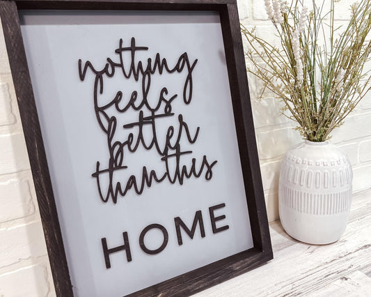 Nothing Feels Better Than This Home - B-Cozy Home Decor