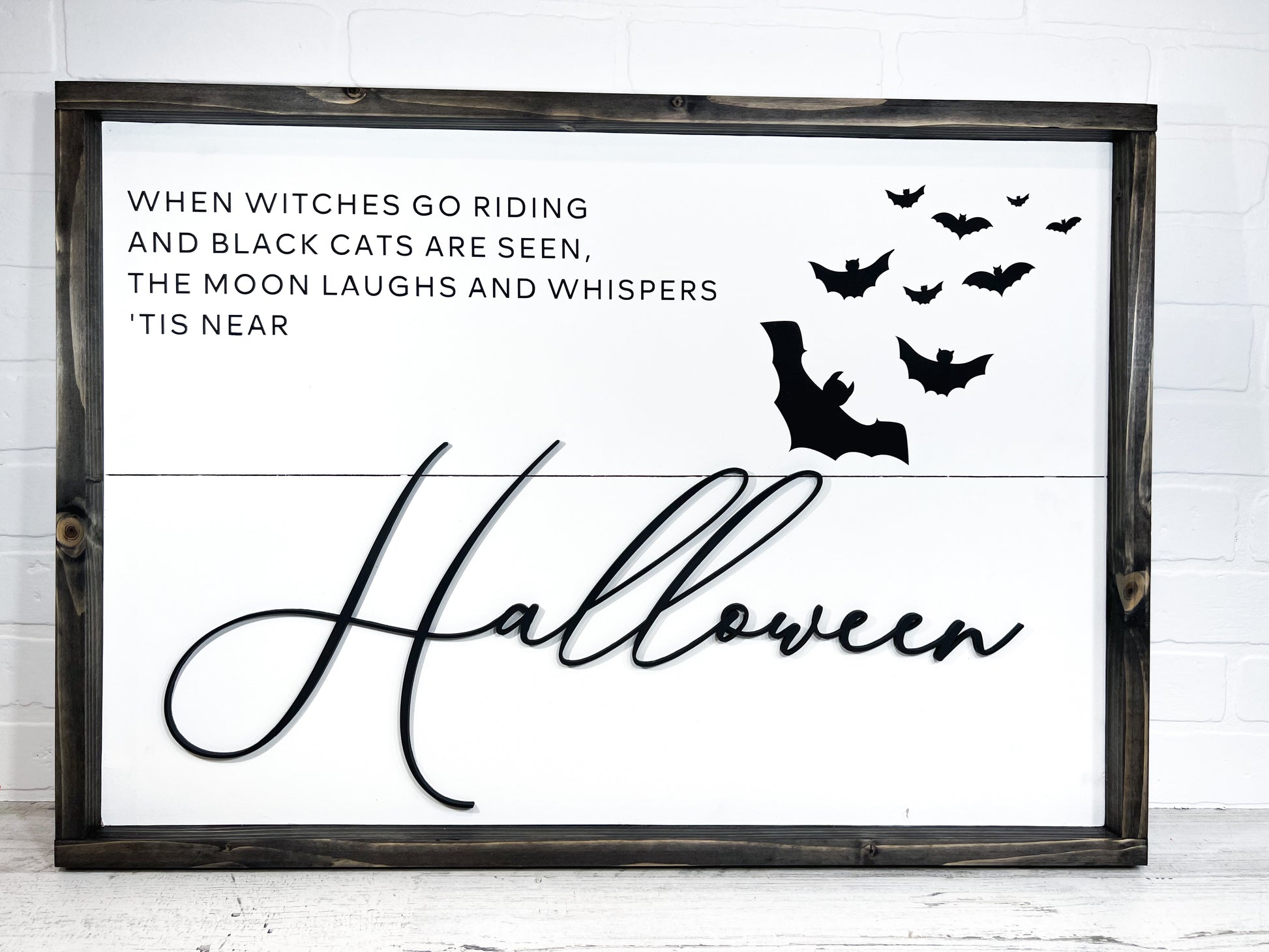 Halloween When Witches Go Riding - B-Cozy Home Decor
