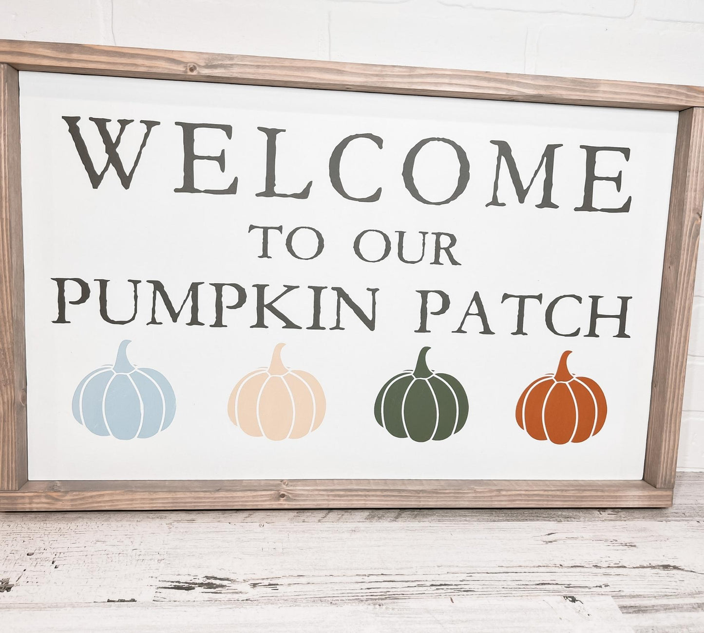 WELCOME TO OUR PUMPKIN PATCH - B-Cozy Home Decor