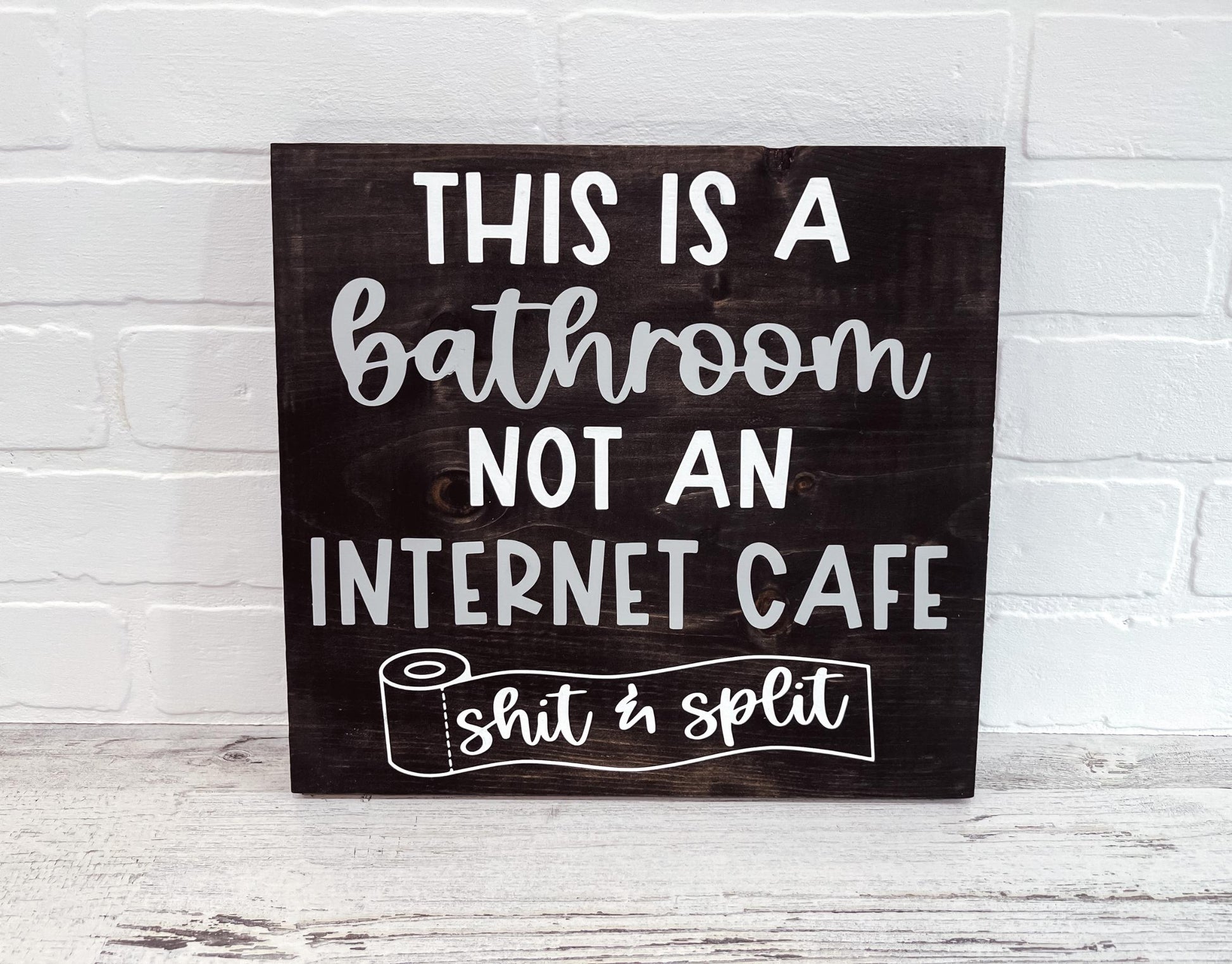 This is a Bathroom Not an Internet Cafe - B-Cozy Home Decor