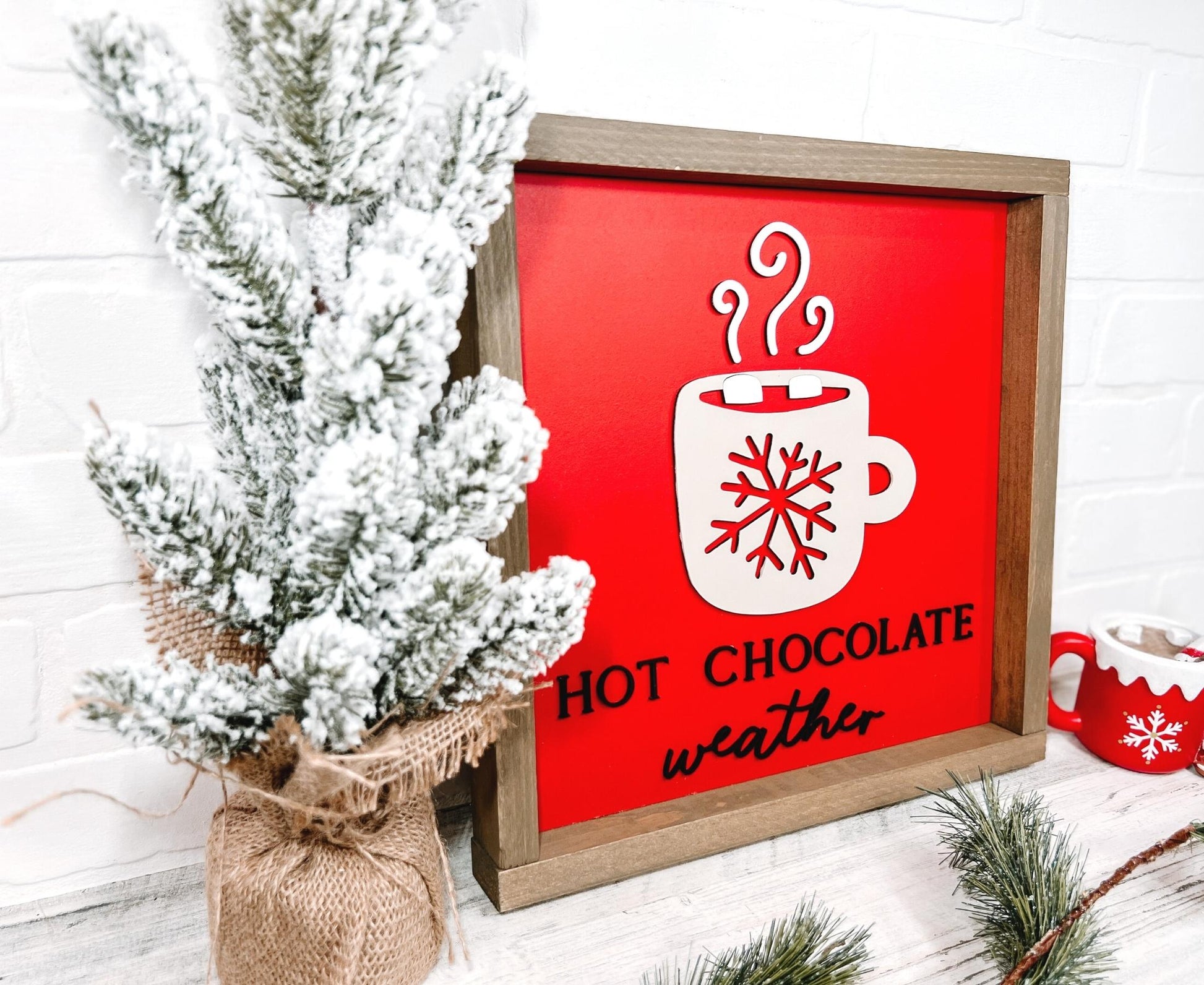 Hot Chocolate Weather - B-Cozy Home Decor
