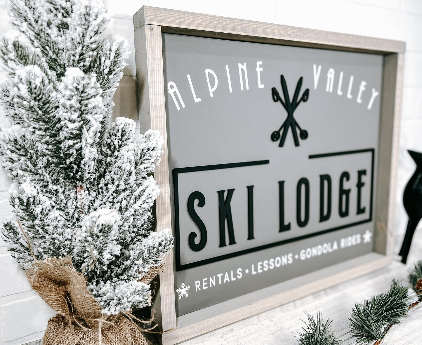 Alpine Ski Lodge - B-Cozy Home Decor